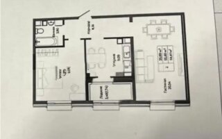 Продажа 2-комнатной квартиры, 59 м²
