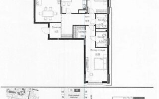 Продажа 3-комнатной квартиры, 112.66 м²