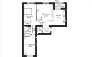 Продажа 3-комнатной квартиры, 97.5 м²