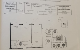 Продажа 3-комнатной квартиры, 77.5 м², ул. Нурмагамбетова, дом  71 - Продажа квартир в новостройках Алматы