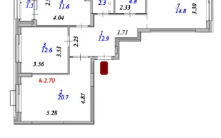 Продажа 3-комнатной квартиры, 81 м², ул. А-102, дом  1 - Продажа квартир в новостройках Астаны