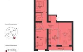 Продажа 3-комнатной квартиры, 98.3 м²