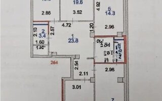 Продажа 4-комнатной квартиры, 128.8 м²