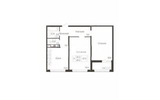 Продажа 2-комнатной квартиры, 67.2 м²