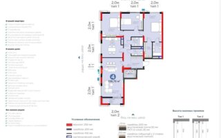 Продажа 4-комнатной квартиры, 139 м²