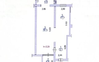 Продажа 2-комнатной квартиры, 79 м²