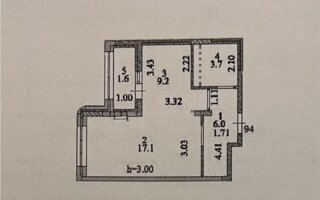 Продажа 1-комнатной квартиры, 37.6 м²