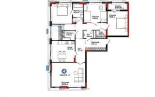 Продажа 4-комнатной квартиры, 132 м²