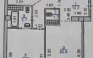 Продажа 2-комнатной квартиры, 78.1 м²