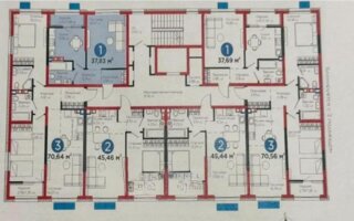 Продажа 1-комнатной квартиры, 37.83 м²