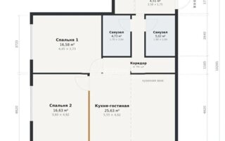 Продажа 3-комнатной квартиры, 84.2 м²