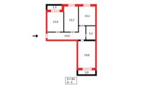 Продажа 3-комнатной квартиры, 83 м² в Караганде - фото 34