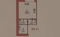 Продажа 1-комнатной квартиры, 17 м² в Астане