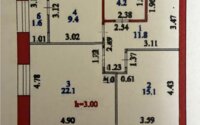 Продажа 2-комнатной квартиры, 64.2 м² в Астане - фото 3