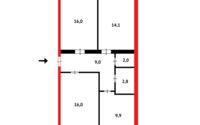 Продажа 3-комнатной квартиры, 71 м² в Темиртау - фото 2
