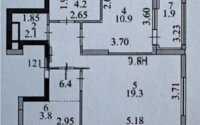 Продажа 1-комнатной квартиры, 49 м² в Астане