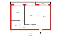 Продажа 2-комнатной квартиры, 61 м² в Караганде - фото 9