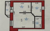Продажа 1-комнатной квартиры, 44.4 м² в Астане - фото 4