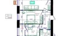 Продажа 2-комнатной квартиры, 60.16 м² в Астане