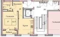 Продажа 1-комнатной квартиры, 40.9 м² в Алматы