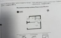 Продажа 1-комнатной квартиры, 39.5 м² в Алматы