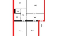Продажа 3-комнатной квартиры, 66 м² в Абае - фото 8
