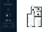 Продажа 2-комнатной квартиры, 59 м² в Алматы - фото 3