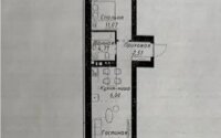 Продажа 2-комнатной квартиры, 42.25 м² в Астане - фото 4