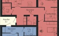 Продажа 3-комнатной квартиры, 90.6 м² в Астане