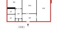 Продажа 2-комнатной квартиры, 52 м² в Темиртау - фото 14