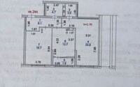 Продажа 2-комнатной квартиры, 77 м² в Алматы