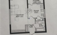 Продажа 1-комнатной квартиры, 45 м² в Алматы