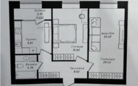 Продажа 2-комнатной квартиры, 60.59 м² в Астане - фото 4