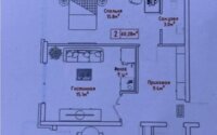 Продажа 2-комнатной квартиры, 60.28 м² в Алматы