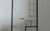 Продажа 1-комнатной квартиры, 23.5 м² в Астане