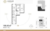 Продажа 3-комнатной квартиры, 100 м² в Алматы