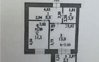 Продажа 1-комнатной квартиры, 38.9 м² в Астане - фото 3