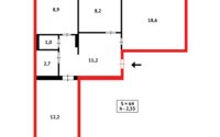 Продажа 3-комнатной квартиры, 62 м² в Караганде - фото 15