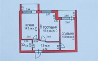 Продажа 2-комнатной квартиры, 61.4 м² в Астане - фото 5