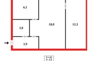 Продажа 2-комнатной квартиры, 48 м² в Караганде - фото 6