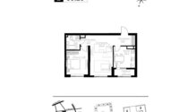Продажа 2-комнатной квартиры, 60.2 м² в Алматы