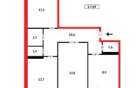 Продажа 3-комнатной квартиры, 68 м² в Темиртау - фото 10