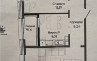 Продажа 2-комнатной квартиры, 59 м² в Астане