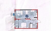 Продажа 1-комнатной квартиры, 47 м² в Алматы