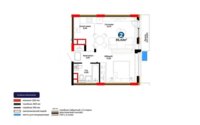 Продажа 2-комнатной квартиры, 36.42 м² в Астане