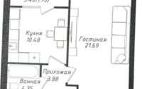 Продажа 1-комнатной квартиры, 42.1 м² в Астане - фото 4
