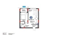 Продажа 2-комнатной квартиры, 49.2 м² в Астане - фото 2