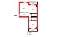 Продажа 2-комнатной квартиры, 74.5 м² в Астане - фото 11