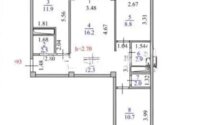 Продажа 3-комнатной квартиры, 70 м² в Астане - фото 7