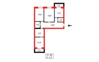 Продажа 3-комнатной квартиры, 90 м² в Караганде - фото 18